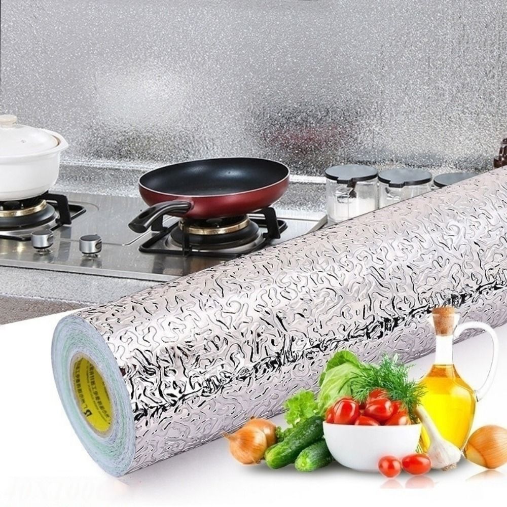 Commercial Kitchen Wall Panels - Kertas dinding alumunium Foil tahan minyak,