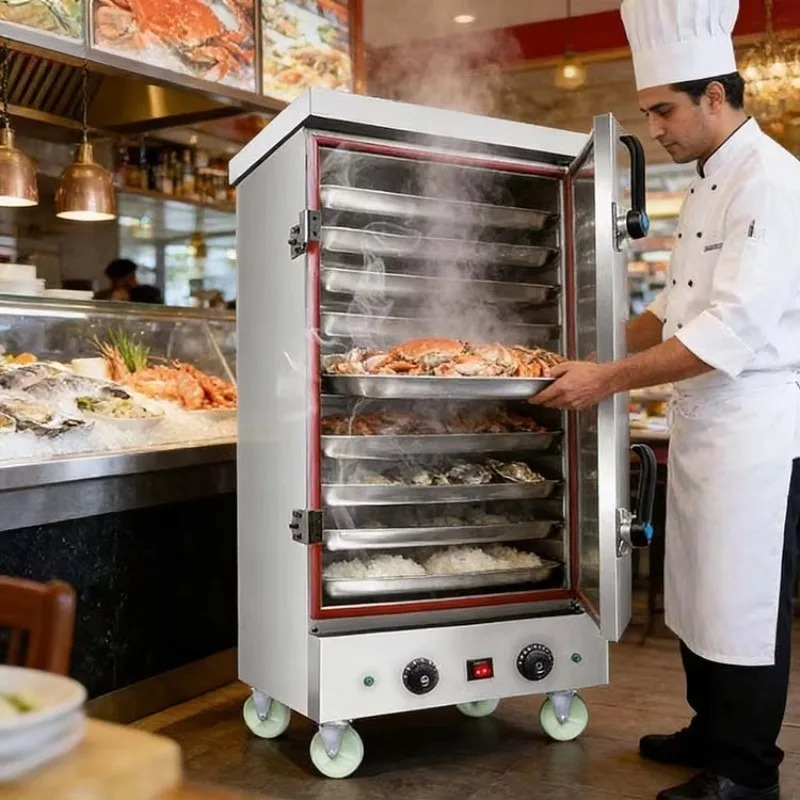 Commercial Kitchen Usa - Peralatan Dapur Komersial Pengukus Makanan Gas
