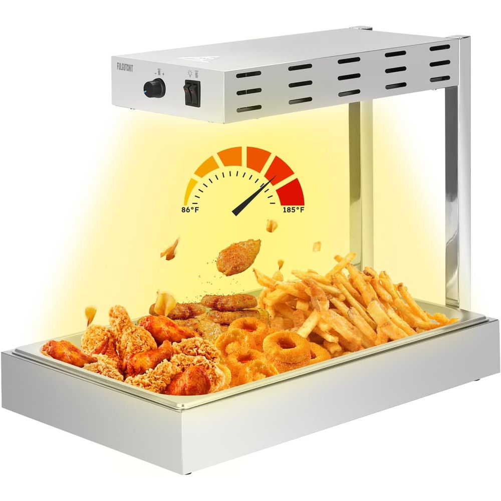 Commercial Kitchen Usa - Pemanas Kentang Goreng, Lampu Pemanas Makanan