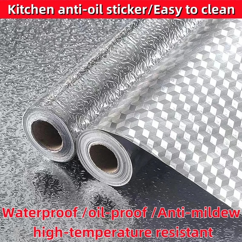 Commercial Kitchen Wall Panels - Stiker Perekat Diri Tahan Minyak Dapur