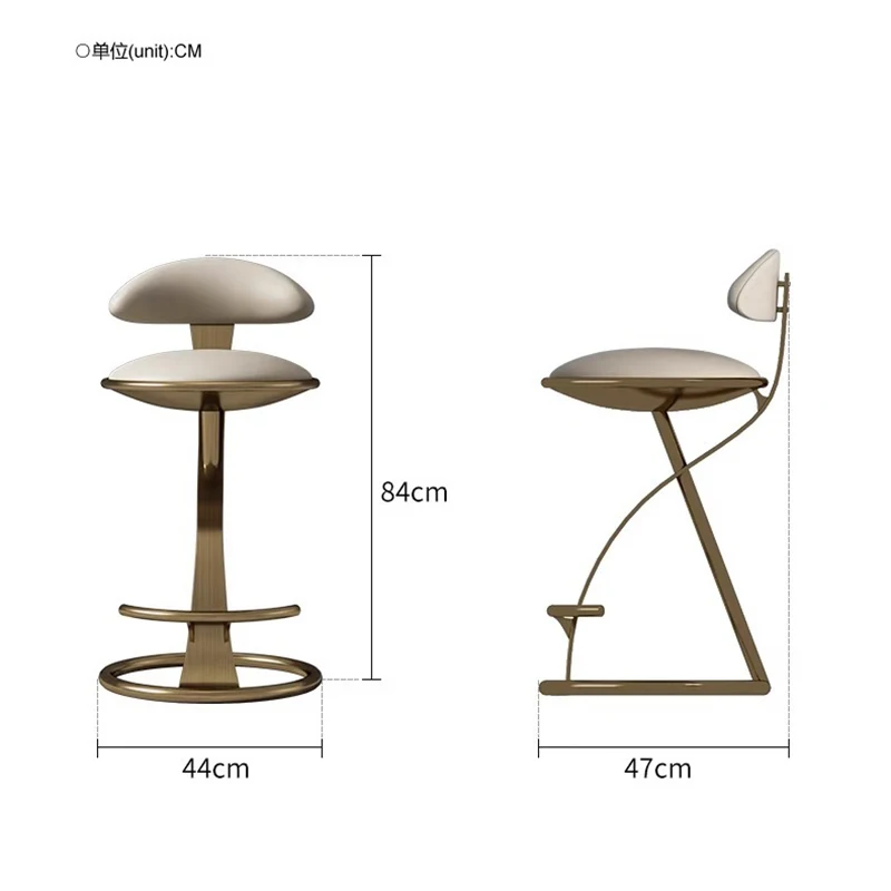 Commercial Kitchen Lighting Design - Kursi Bar Mewah Ringan Italia Desainer,