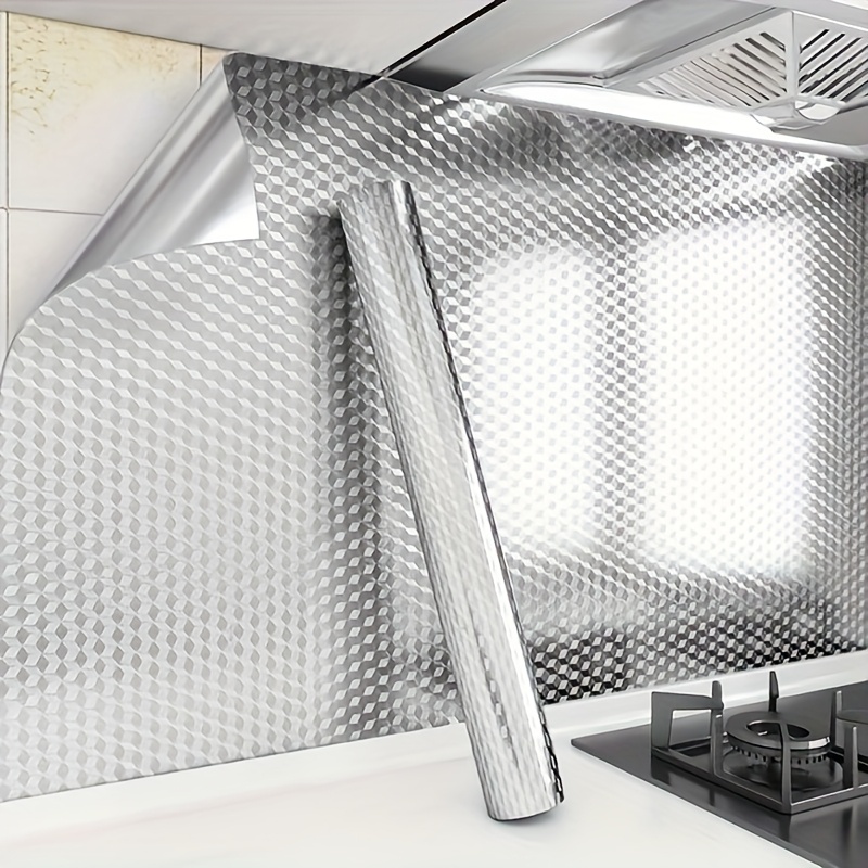 Commercial Kitchen Wall Panels - Stiker Dapur Aluminium Tahan Air, Tahan