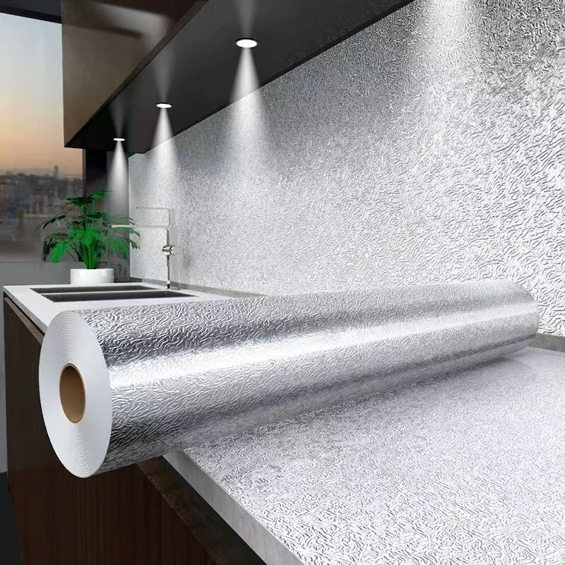 Commercial Kitchen Wall Panels - 60Cm * 1M Stiker Berperekat Tahan