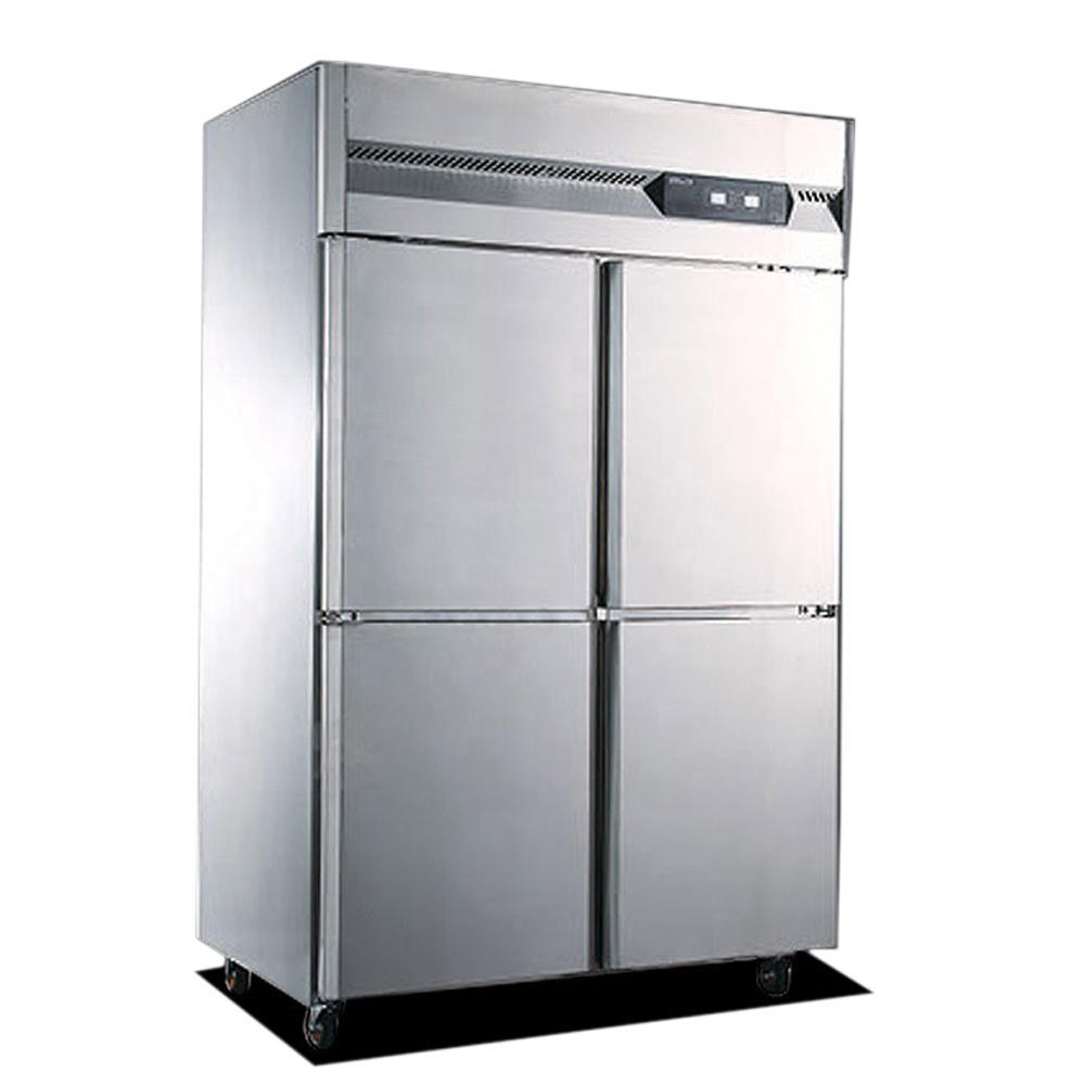 Commercial Kitchen Usa - Kulkas Dapur Stainless Steel 4 Pintu