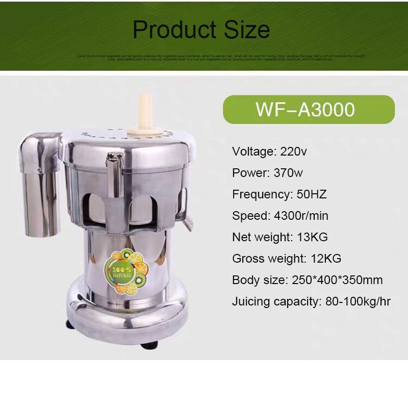 Mesin Juicer A3000 Heavy Duty  - Juice Extractor Commercial ulasan dan harga
