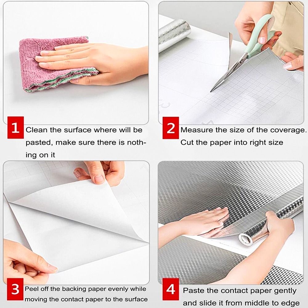 Kertas dinding alumunium Foil  - Commercial Kitchen Wall Panels ulasan dan harga