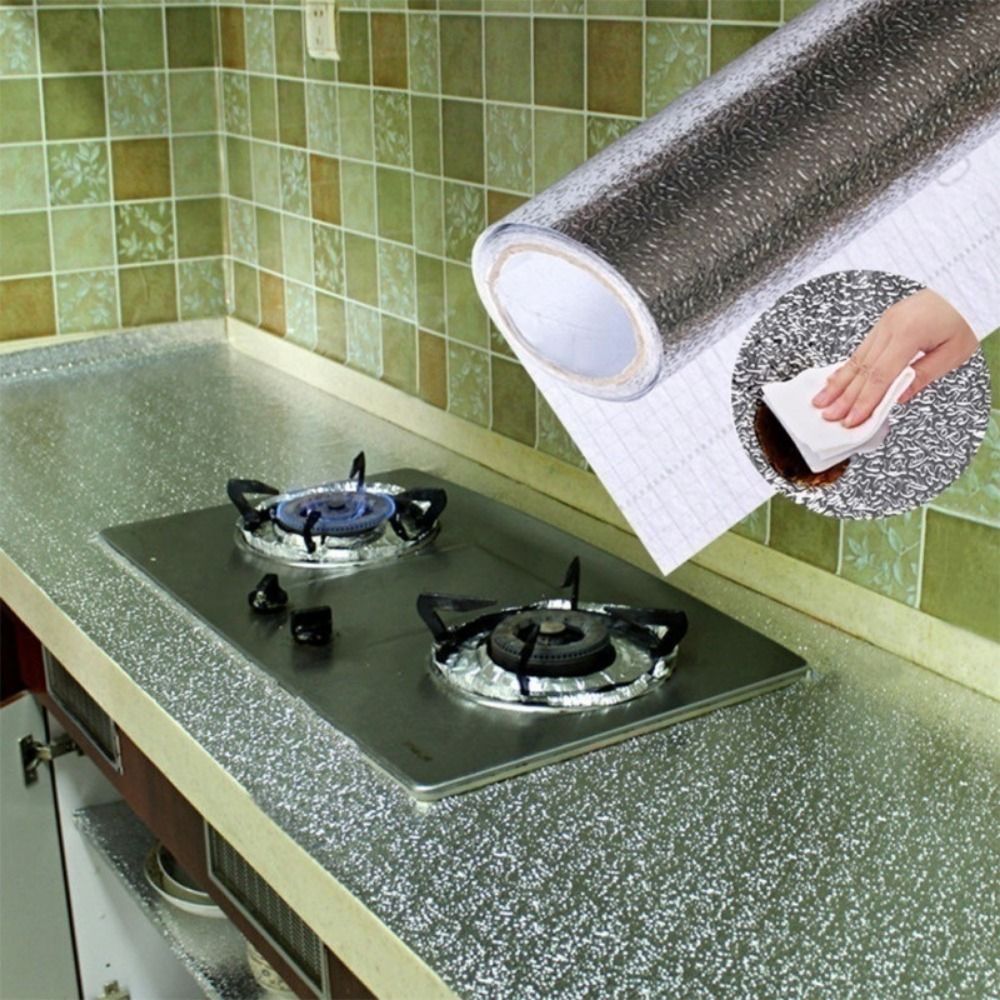 Kertas dinding alumunium Foil  - Commercial Kitchen Wall Panels ulasan dan harga