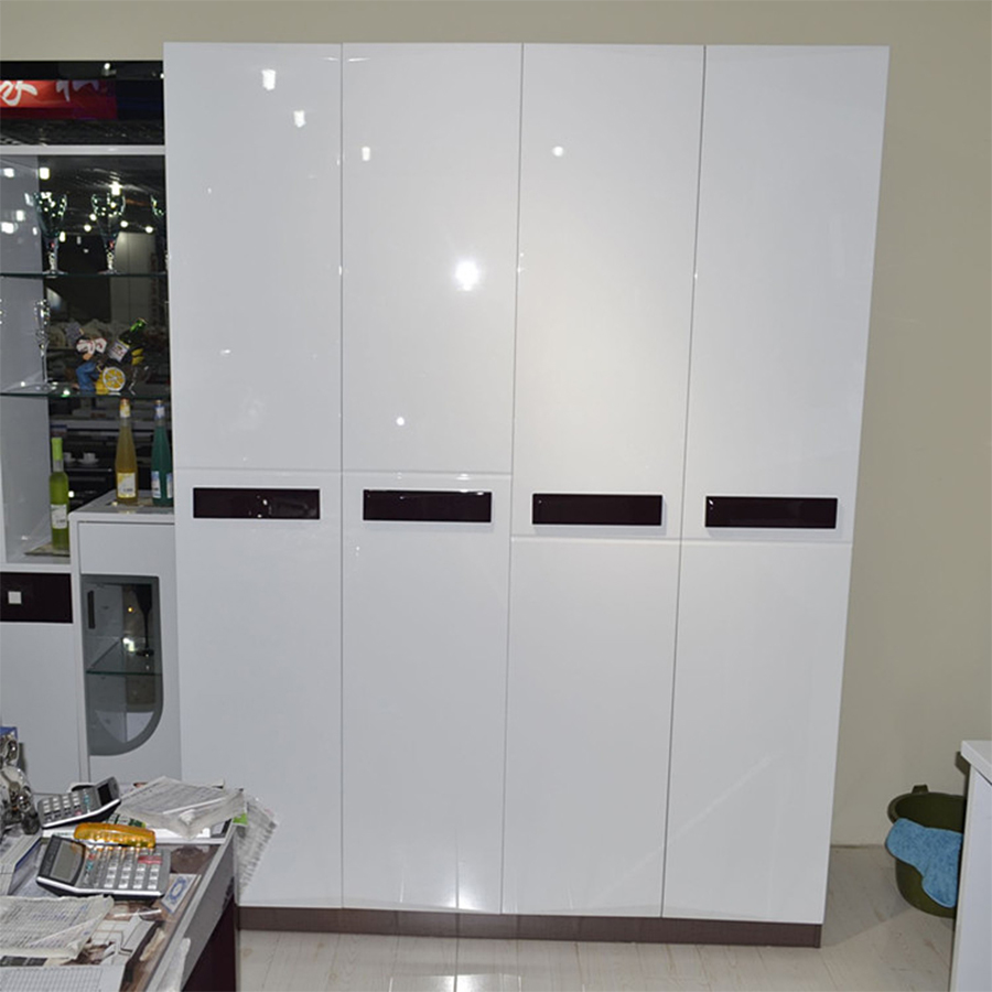 Stiker Dinding Kabinet Putih M - Commercial Kitchen Wall Panels ulasan dan harga